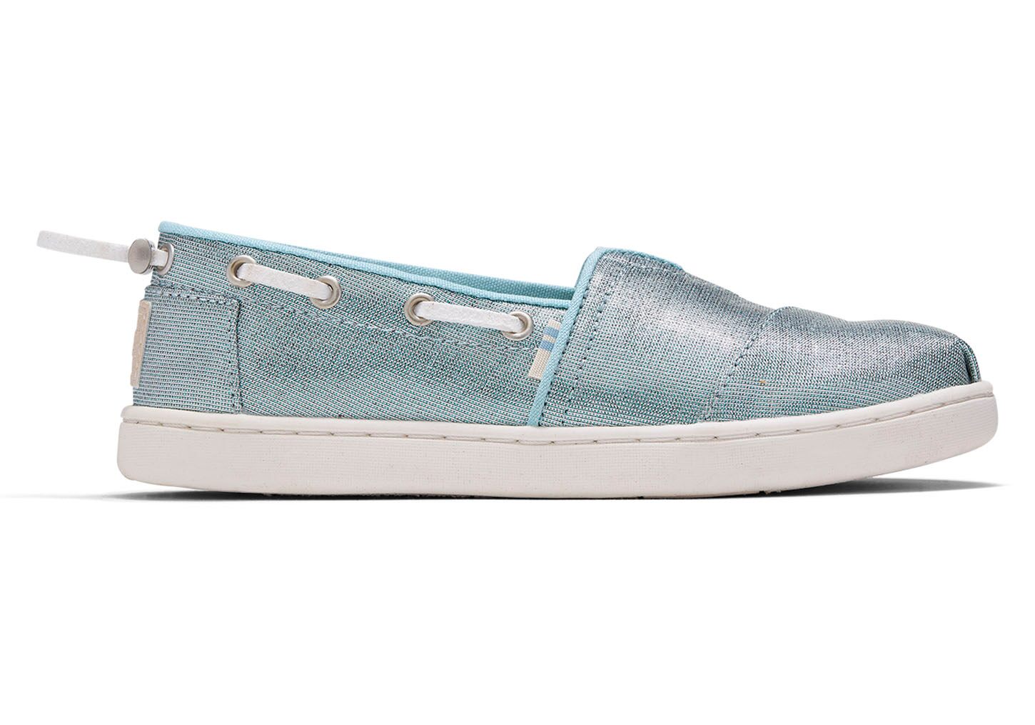 Toms Sparkle Woven Bimini - Kids Alpargata Espadrilles - Mint - NZ - 460587TVR